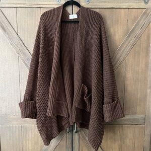 Indigo Luna TUULA PONCHO CACAO